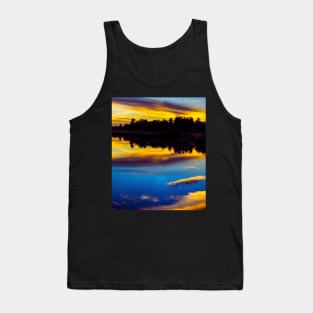 Aesthetic sunset Tank Top